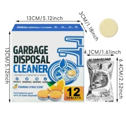 unbranded Rengöringsmedel-Rengöringstablett för rör – Säg adjö till envisa fläckar och obehagliga lukter