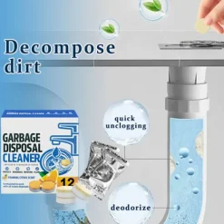 unbranded Rengöringsmedel-Rengöringstablett för rör – Säg adjö till envisa fläckar och obehagliga lukter