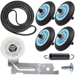 Torktumlare-Reparationssats för torktumlare inkluderar DC97-16782A torkvals, DC93-00634A spännrulle, 6602-001655 D