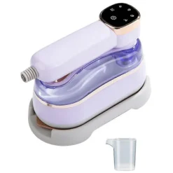 Strykjärn-Reseångare för Kläder Portabelt Mini Strykjärn Handhållet Mini Ångstrykjärn Klädångare för Hem EU-kontakt,c