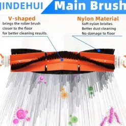 Dammsugare & Tillbehör-Reservdelar Tillbehör Kit för Dreame D10 Plus RLS3D Robot