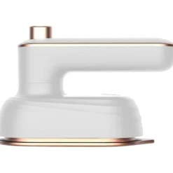 Strykjärn-Reseskållångstrykjärn för kläder Bärbar hopfällbar handhållen klädångare Tyg, Lämplig för resor Hem Vit EU-kontakt