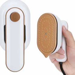 Strykjärn-Resestrykjärn: Resestrykjärn - Ministrykjärn - 20s Snabb uppvärmning - 50 ML Vattentank - Våt och torr för hem och resor - Vit