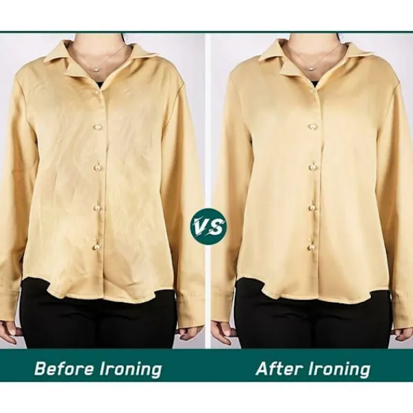 Strykjärn-Resestrykjärn: Resestrykjärn - Ministrykjärn - 20s Snabb uppvärmning - 50 ML Vattentank - Våt och torr för hem och resor - Vit