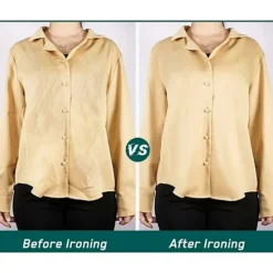 Strykjärn-Resestrykjärn: Resestrykjärn - Ministrykjärn - 20s Snabb uppvärmning - 50 ML Vattentank - Våt och torr för hem och resor - Vit