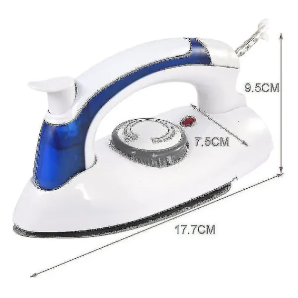 Strykjärn-Resväska Mini Strykjärn, Bärbar Ångstrykjärn För Kläder, Handhållen Ångbåt, Ångstrykjärn, Med Non-stick Sulplatta, Ångstrykning Och Torrstrykning, Snabbuppvärmd | Fyndiq