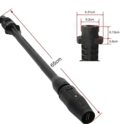 ®RisingFF Högtryckstvättar-Kärcher Högtryckstvättlans - Justerbart Munstycke - Hög Effektivitet - Svart