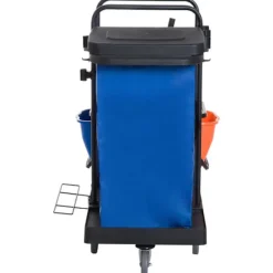 Rootz Living Städmaskiner-Rootz rengöringsvagn - svart, blå, orange - metall, PP, tyg - 43