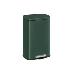 Rootz Living Soptunnor-Rootz vintage grön stålsoptunna - soptunna - sopkorg - stål- och plastkonstruktion - 43,2 cm x 37,1 cm x 63,2 cm