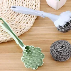 Svampar & Dukar-Rostfria skrubbrar stålull diskmaskin rengöringssvamp