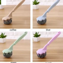 Svampar & Dukar-Rostfria skrubbrar stålull diskmaskin rengöringssvamp