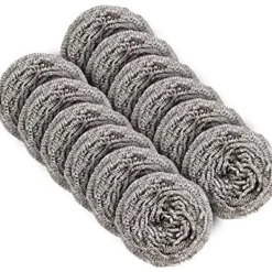 Svampar & Dukar-Rostfria stålull - 12-pack, vikt 30g