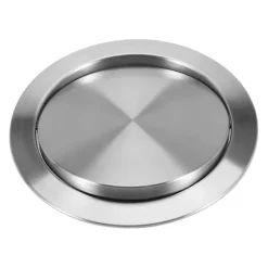 DAO Soptunnor-Rostfritt Stål Skräp Lucka Lock Soptunna Lock Infälld Inbyggd Balans Sväng Lucka Skräp Lock För [db]