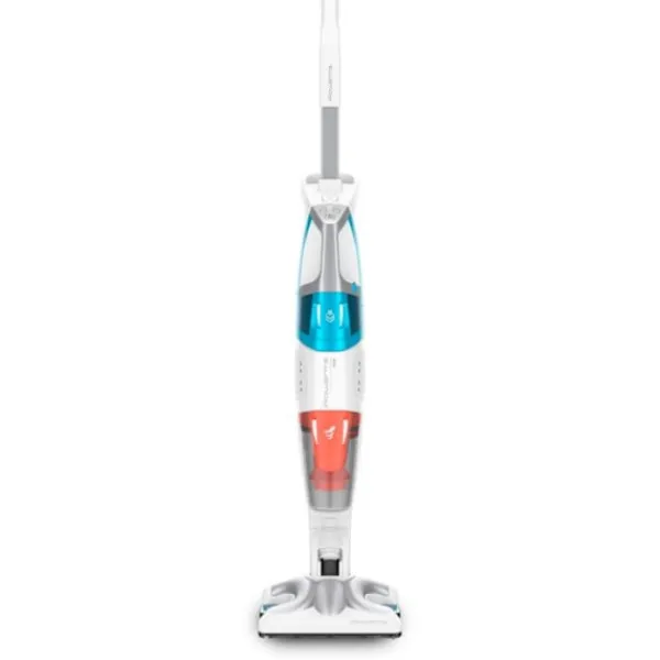 ROWENTA Ångtvättar-Clean & Steam Multi Ångstädare, Dammsuger och tvättar samtidigt med ånga RY8544WH , orange