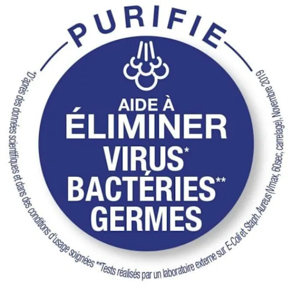 ROWENTA Ångtvättar-Dampf Kraft Ångtvätt Rengöring utan kemikalier eller detergent RY6597WH Vit blå