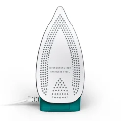 ROWENTA Strykjärn-First Class Resedampare, Fällbar, Kompakt, Lätt, DA1610E0 Vit och Blågrön