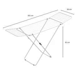 Rörets Tvättillbehör-Torkstativ Tony Vit