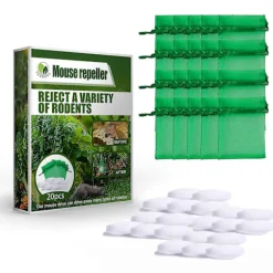 Skadedjur & Insekter-Råttgiftpiller Pack Rodenticid Trädgård Hushåll Bilmotor Råtta Ekorre Gnagare Avskräckande 60pcs