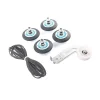 Crowned Tvättmaskiner-ryer Reparationskit Kompatibelt med DC97-16782a Trumma DC93-00634a Idler 6602-001655 Rem