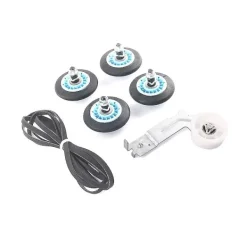 Crowned Tvättmaskiner-ryer Reparationskit Kompatibelt med DC97-16782a Trumma DC93-00634a Idler 6602-001655 Rem