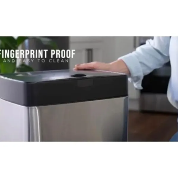 Hommy Soptunnor-Sensor Sopkorg Automatisk Beröringsfri Kök Sopkorg