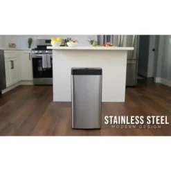 Hommy Soptunnor-Sensor Sopkorg Automatisk Beröringsfri Kök Sopkorg