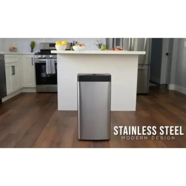 Hommy Soptunnor-Sensor Sopkorg Automatisk Beröringsfri Kök Sopkorg