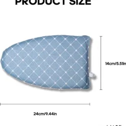 Strykjärn-Set med 1 (blå) strykjärnsvante, strykhjälpmedel med värmebeständighet