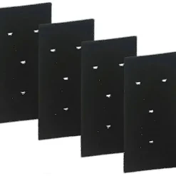 Torktumlare-Set med 4 filter för Bauknecht, Privileg, Whirlpool torktumlare värmepump - Svampfiltermattor