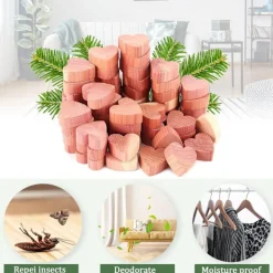 Skadedjur & Insekter-Set med 100 malavvisande cederträ, anti-malmedel för textilier