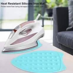Strykjärn-Silikon Strykjärnsställ, Värmebeständig Halksäker Silikon Strykbräda för Bänkskydd