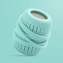 LBSS Tvättillbehör-Sköljmedel Ball Dispenser Återanvändbar mjuka kläder Tvättbollar för tvättmaskin