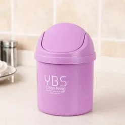 HEET Soptunnor-Skrivbordsminihink, liten papperskorg, hushåll med fack, skrivbord L