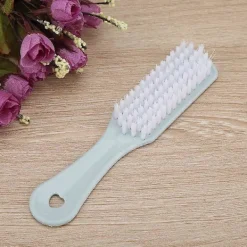 Rengöringsmedel-Skrubbborste för hushållet med bekvämt grepp, tvättborste för skor, kläder, sneakers, portabel, mjuk rengöring[CO]