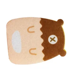 Svampar & Dukar-Skrubbsvamp Rengöringssvamp Dubbelsidig tecknad design Mångsidig kökssvamp för stekpannor Dsih Krukor Björn