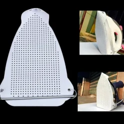 Strykjärn-Skydd för strykskosula skyddar ditt strykjärn länge, vit, en storlek