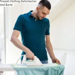 Strykjärn-Skyddande strykjärnsskyddsnätduk Skyddande strykjärnsskydd Pressdukdyna för enkelt strykskydd (10 st)
