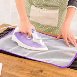 Strykjärn-Skyddande strykjärnsskyddsnätduk Skyddande strykjärnsskydd Pressdukdyna för enkelt strykskydd (10 st)