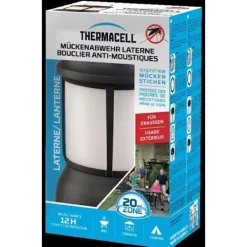 THERMACELL Skadedjur & Insekter-Sladdlös Tiger Mosquito och Myggmedelsenhet - lykta - 20m² skydd