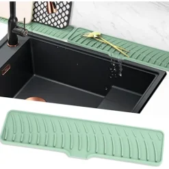 Svampar & Dukar-Smal Avrinningsmatta, Silikonkranmatta, Diskbänksunderlägg, Avloppsskyddsmatta