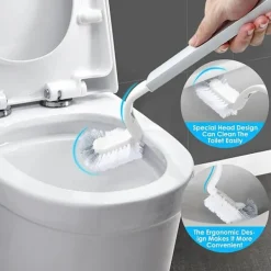 LBSS Soptunnor-Smal papperskorg med toalettborste Slittålig toalettborste för badrum