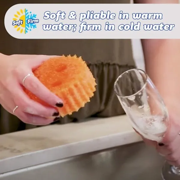 Svampar & Dukar-Smiley Magic Rengöringsdukar Smiley Svampdukar Honungskaka Svamp Hushåll Kök Rengöring Diskning Bomull