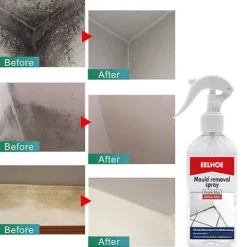 Rengöringsmedel-Snabbverkande Skummande Fläckborttagningsspray Mögelrengörare För Kök Badrum