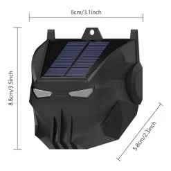 INF Skadedjur & Insekter-Solcellsdriven Blinkande Djuravskräckare (2-Pack) - Håll Skadedjur Borta med Solenergi