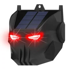 INF Skadedjur & Insekter-Solcellsdriven Blinkande Djuravskräckare (2-Pack) - Håll Skadedjur Borta med Solenergi