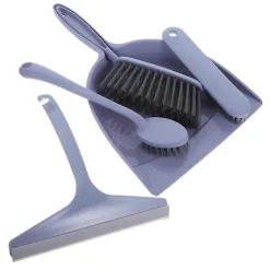 Rengöringsmedel-Sopborste Tillbehör Set Skrivbordsrengöringsverktyg Kontorsrengöringsborste Och Skyffel Lavendel 1Set Mångsidig Rengöring