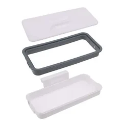 BEBETTER Soptunnor-Sopkassehållare med klämma för låda/dörr/skåp, idealisk för husbil, resor, hem, kök, avfallssortering