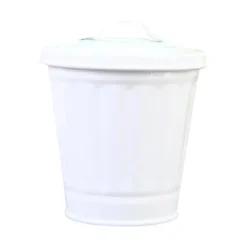 DMstore Soptunnor-Sopsäck för skrivbord med lock, hinkform, läckagesäker, stor öppning, soptunna BY One Size