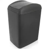 Orion Soptunnor-Soptunna 10L mörkgrå med tippbart lock