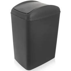 Orion Soptunnor-Soptunna 10L mörkgrå med tippbart lock